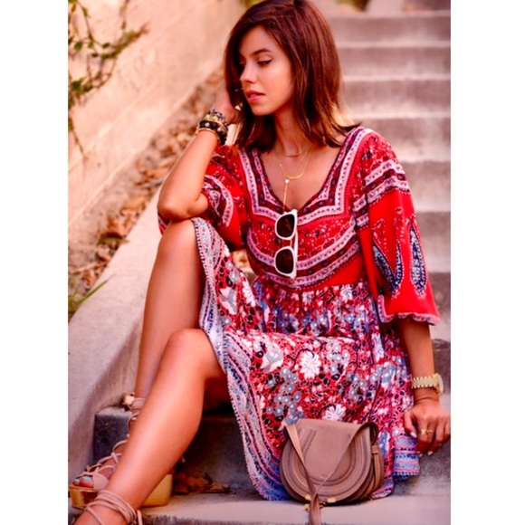 🌺🎉HP🎉🌺 NWOT Free People Midsummers Dream Mini Dress - Picture 5 of 15